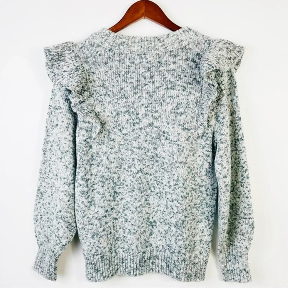 Universal Thread Flutter Long Sleeve Mock Neck Sweater Size Small - Picture 8 of 13